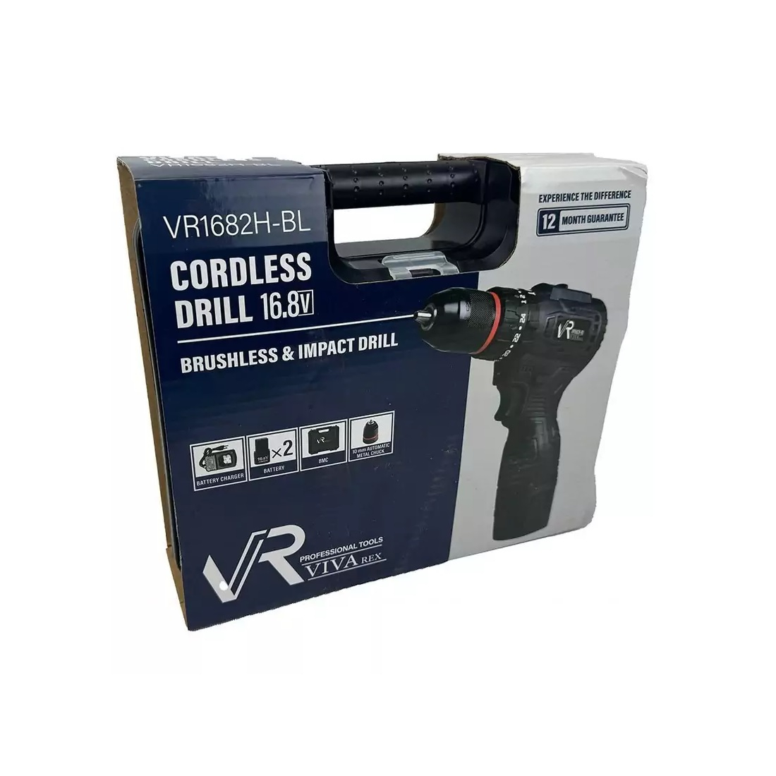 پیچ گوشتی شارژی ویوارکس مدل VR1682H-BL