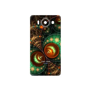 MAHOOT Mathematical Geometric Shape 3 Cover Sticker for Microsoft Lumia 950