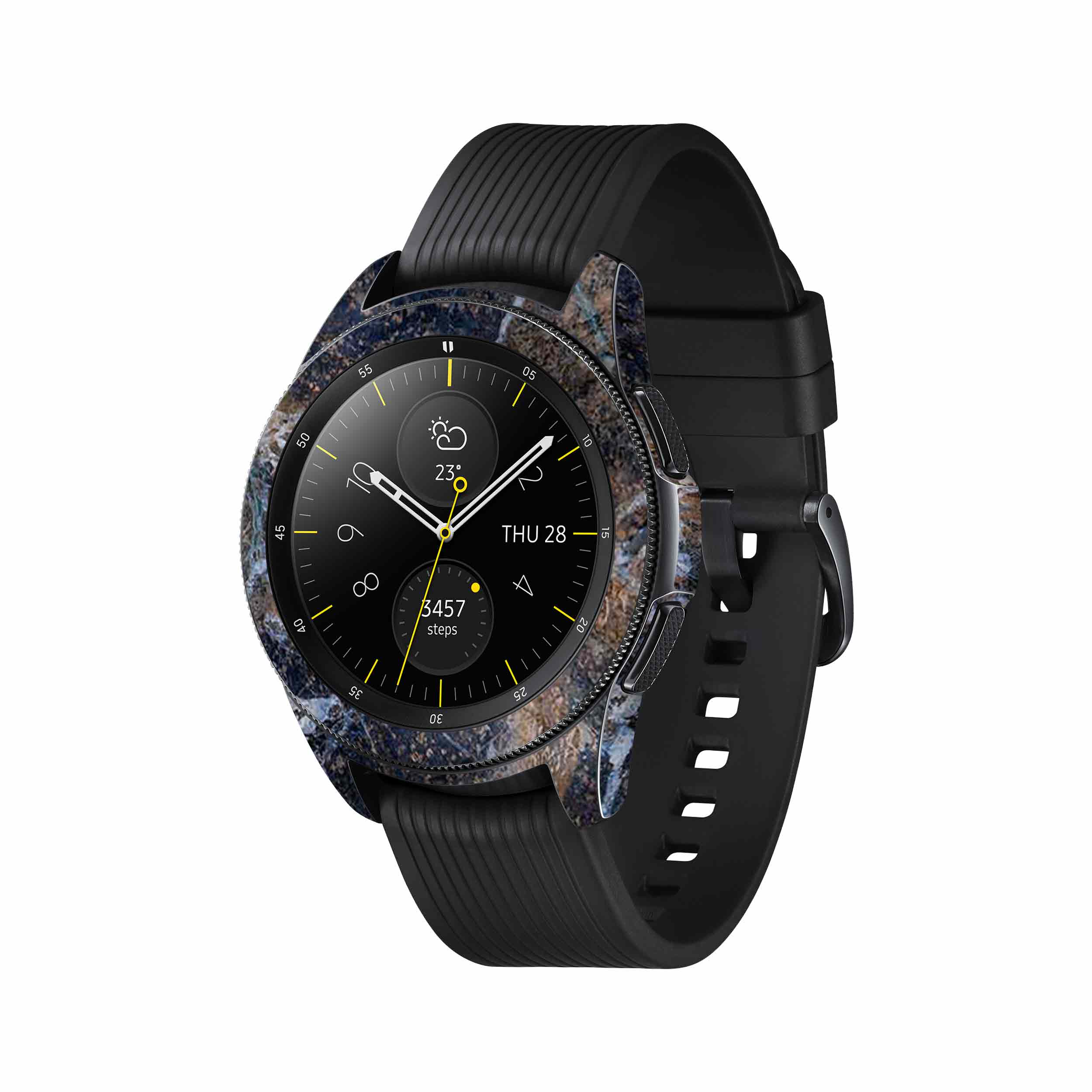 برچسب ماهوت طرح Earth-White-Marble مناسب برای ساعت هوشمند سامسونگ Galaxy Watch 42mm