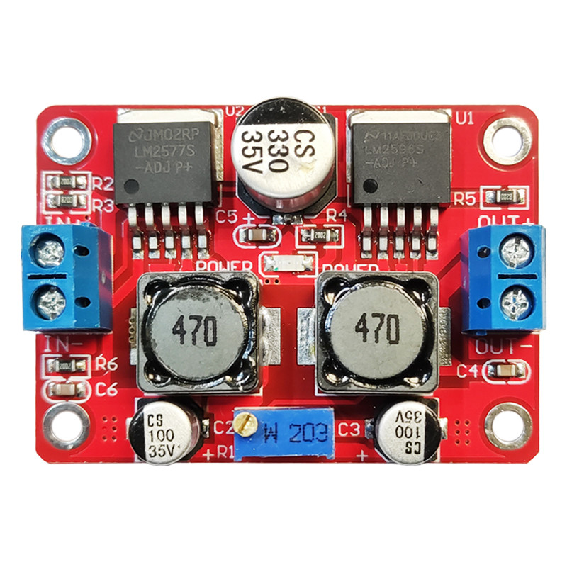 ماژول DC به DC افزاینده و کاهنده ولتاژ 90 وات مدل LM2596-LM2577