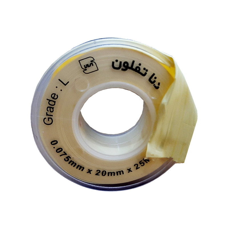 نوار تفلون دنا تفلون مدل ممتاز 25M کد D3 بسته 10 عددی نوار تفلون دنا تفلون مدل ممتاز 25M کد D3 بسته 10 عددی