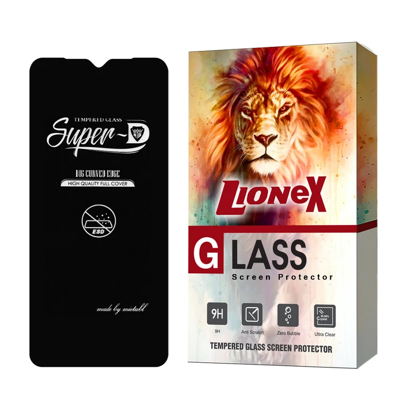 محافظ صفحه نمایش لایونکس مدل SUPERLIONEX مناسب برای گوشی موبایل سامسونگ Galaxy A12