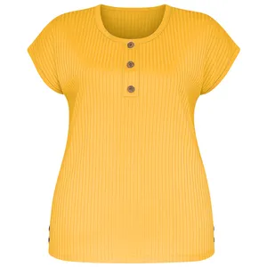 تی‌شرت آستین کوتاه راحتی زنانه مدل آلوینا کد 02