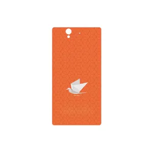 MAHOOT Minimalist origami bird Cover Sticker for Sony Xperia X