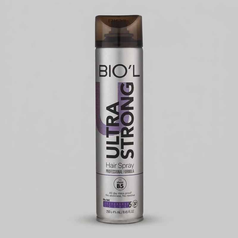 اسپری مو بیول مدل Ultra Strong حجم 250 میلی لیتر