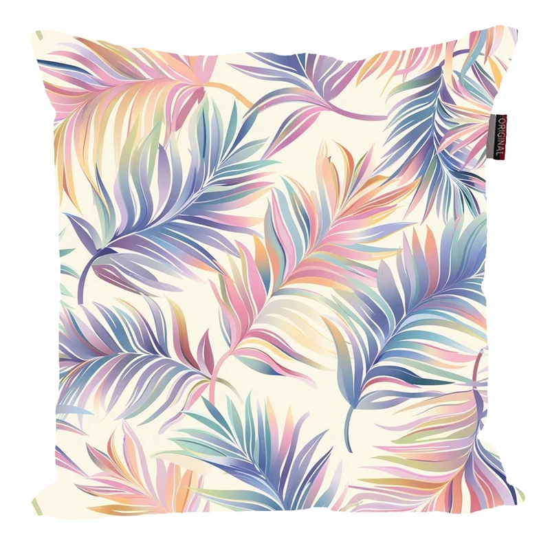 کوسن پاد آفرین مدل فانتزی طرح گل و برگ کد PK40628