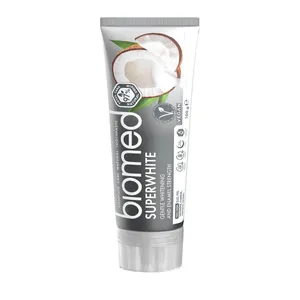 خمیر دندان سفید کننده بیومد مدل SUPER WHITE وزن 100 گرم