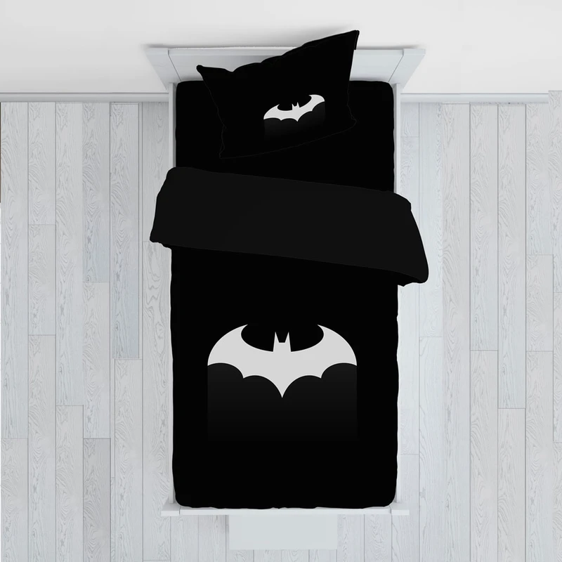 سرویس روتختی مدل لوگو بتمن TXY348 تک نفره 5 تکه