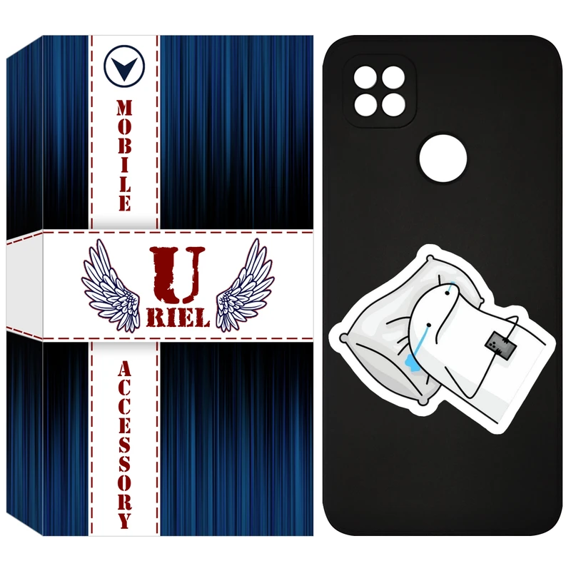 کاور یوریل مدل KSH کد 81 طرح غمگین مناسب برای گوشی موبایل شیائومی Redmi 9C / 10A