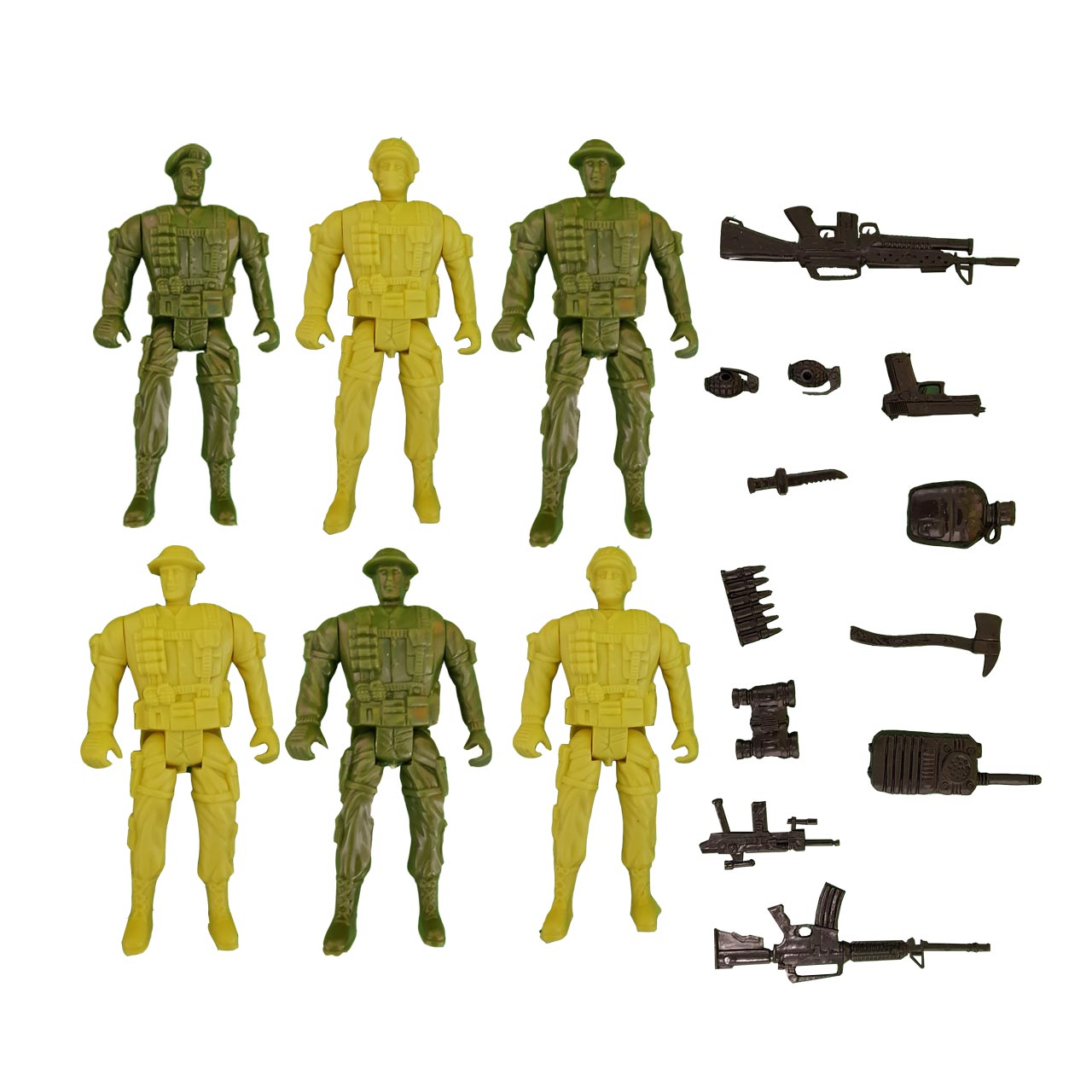 اسباب بازی جنگی مدل سرباز مجموعه 18 عددی