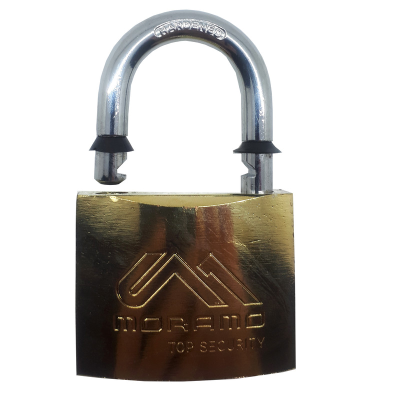 قفل آویز مورامو مدل BRASS PLATED - 75