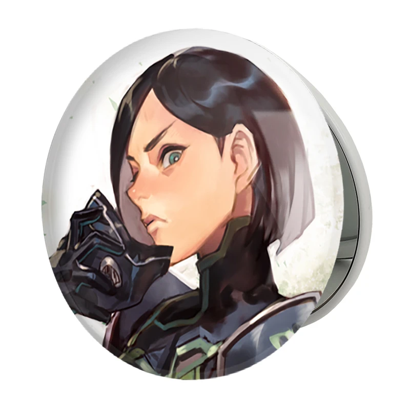 آینه جیبی خندالو طرح بازی ولورانت (Valorant) مدل تاشو کد 33064