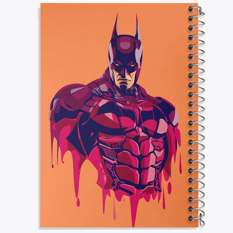 دفتر مشق 50 برگ خندالو مدل بتمن شوالیه آرخام Batman Arkham knight کد 30303