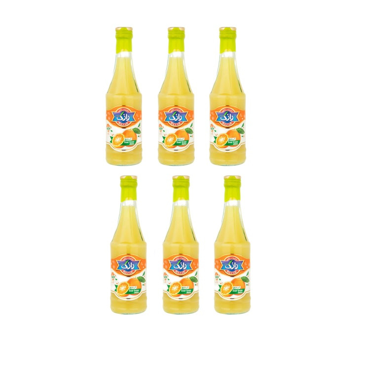 آب نارنج رازک - 300 میلی لیتر بسته 6 عددی