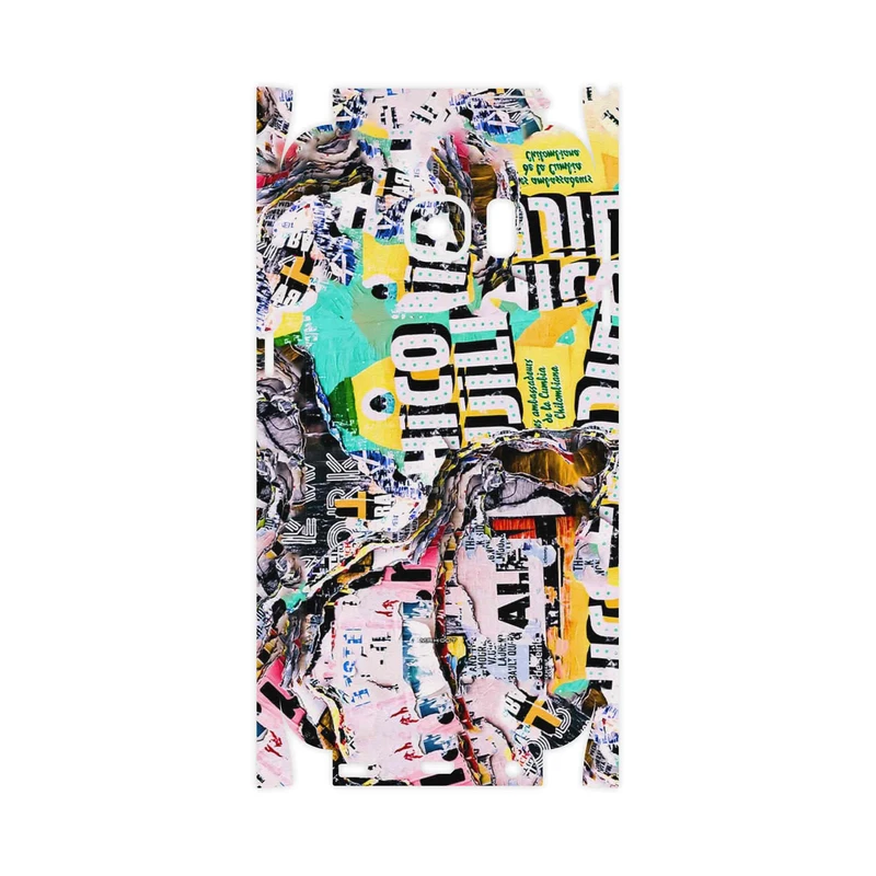 برچسب پوششی ماهوت مدل Collage of Teared Paper-FullSkin مناسب برای گوشی موبایل سامسونگ Galaxy S7