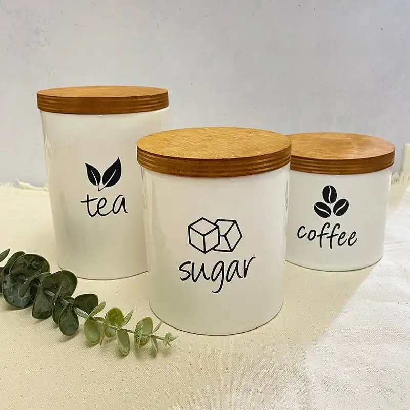 بانکه مدل سرامیکی طرحدار بسته سه عددی