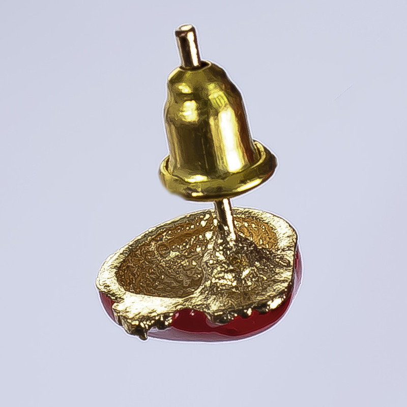 گوشواره دخترانه مدل خرگوش و انگری بردز مجموعه 2 عددی