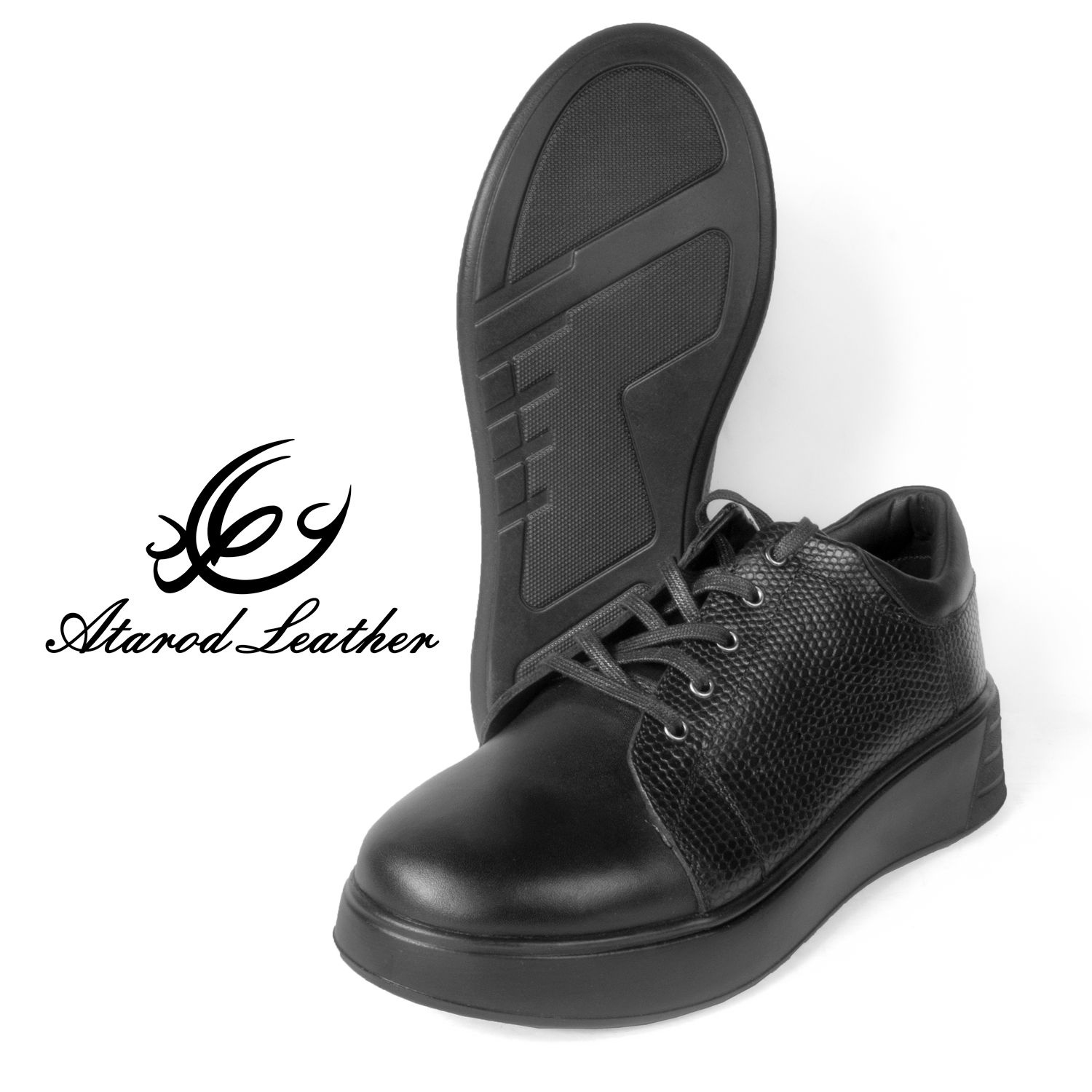 کفش روزمره زنانه چرم عطارد مدل چرم طبیعی کد SH84 -  - 7