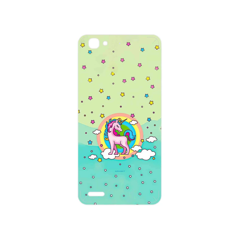 برچسب پوششی ماهوت مدل Rainbow unicorn adventure مناسب برای گوشی موبایل هوآوی GR3