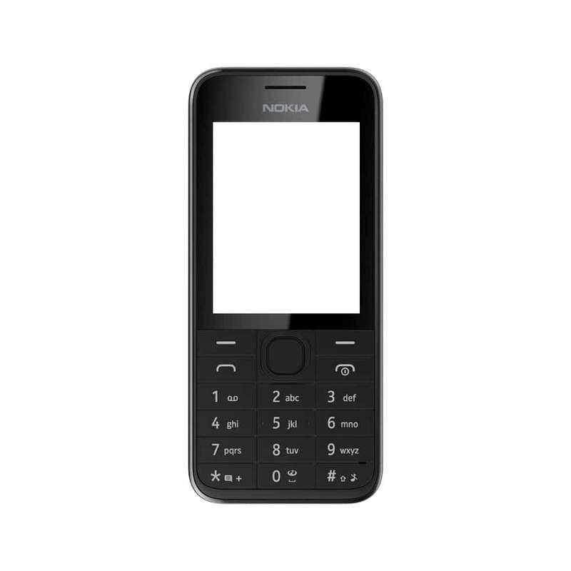 شاسی گوشی موبایل مدل GN-BLK-059 مناسب برای گوشی موبایل نوکیا 208