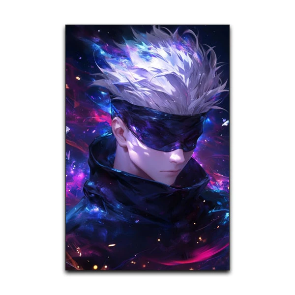 تابلو شاسی گوفی انیمه جوجوتسو کایزن مدل گوجو ساتورو Gojo Satoru Jujutsu Kaisen Anime کد BLIND54