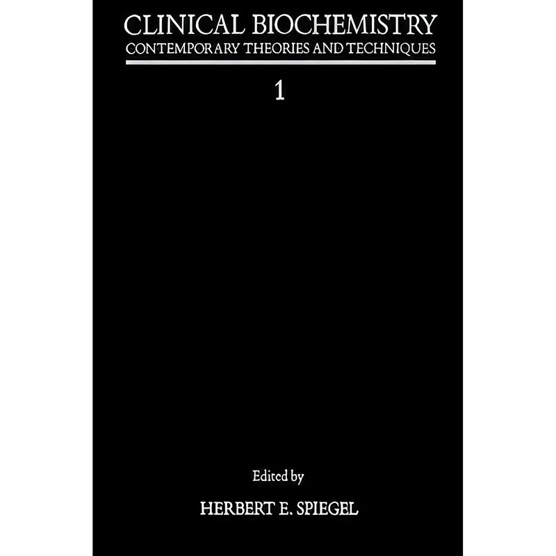 کتاب Clinical Biochemistry, 1 اثر Herbert E. Spiegel انتشارات تازه ها
