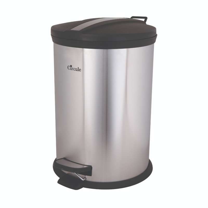 سطل زباله پدالی سرکیول کد 20L