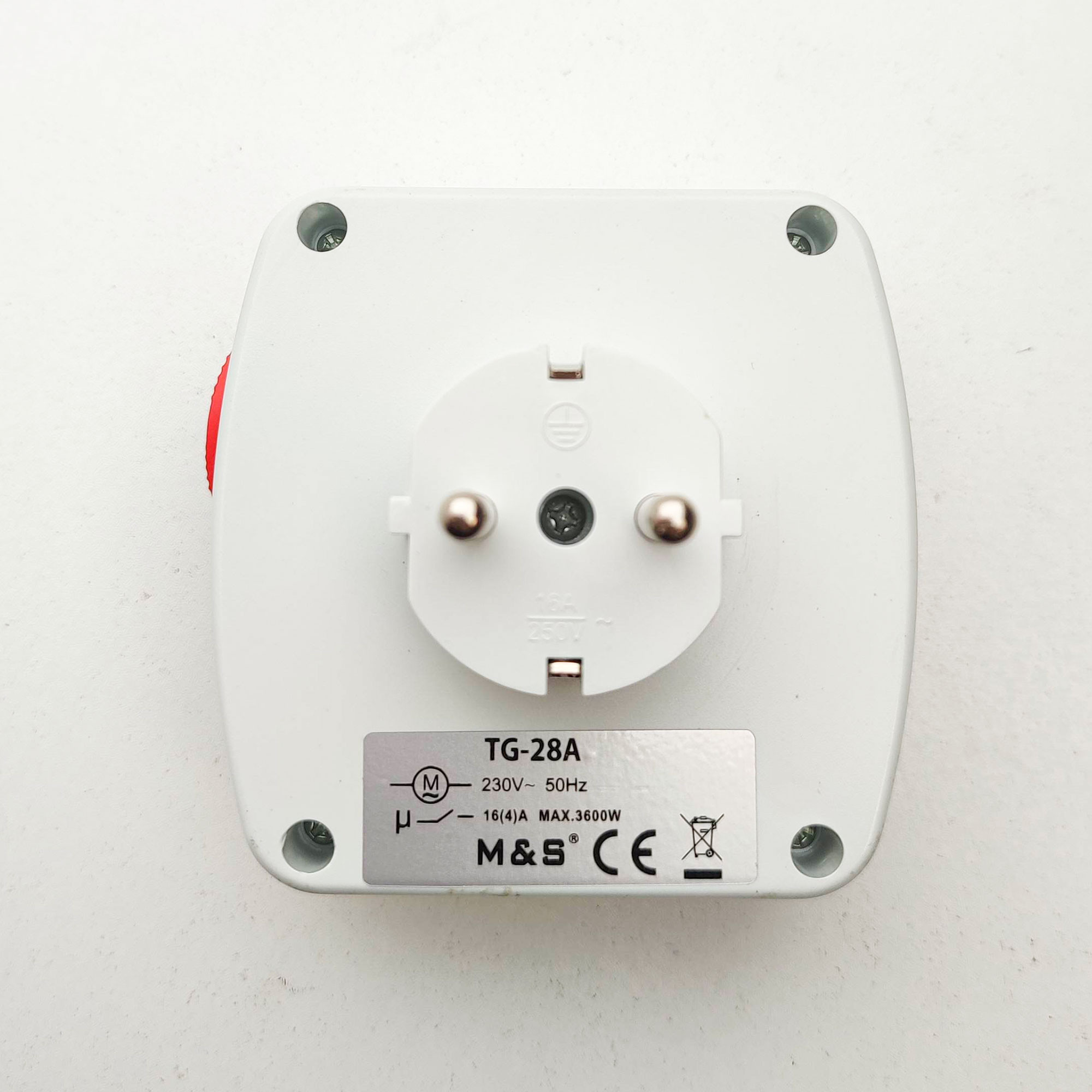 تایمر برق مدل 24 ساعته کد TG-28A