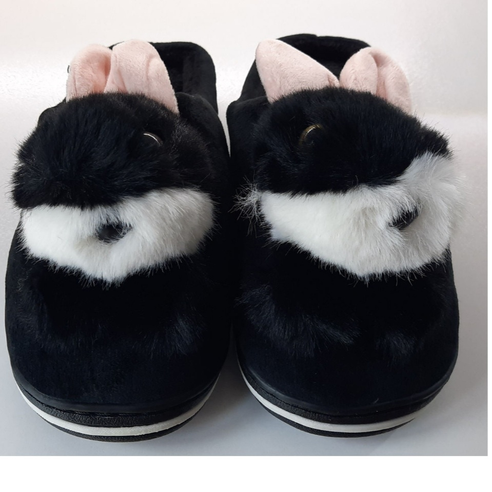 دمپایی حوله ای طرح خرگوشی مدل ZS-28