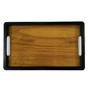 سینی مدل سروش طرح چوب کد 01