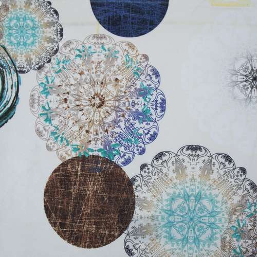 پارچه مبلی مدل آبرنگی خورشیدی کد 3