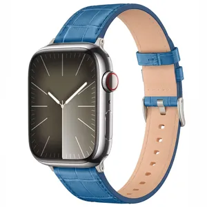 Sprig BLU-Leather Band suitable for Apple watch Series 10/11 46mm
