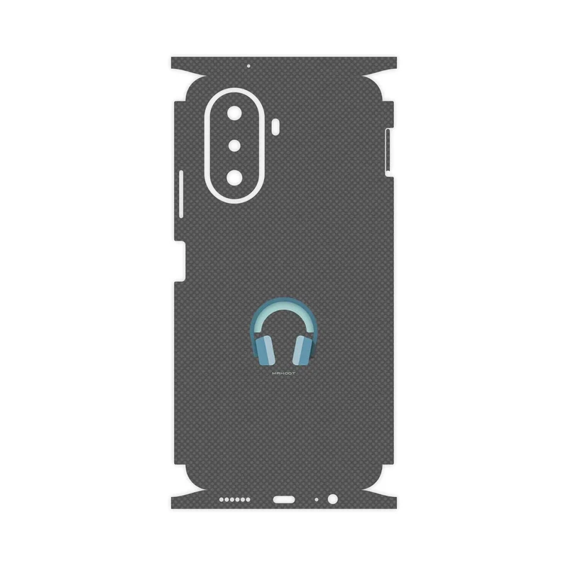 برچسب پوششی ماهوت مدل Minimal Headphone Icon-FullSkin مناسب برای گوشی موبایل هوآوی Nova Y70 Plus