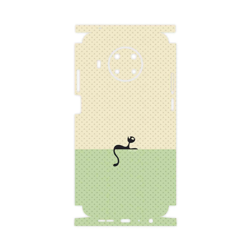 برچسب پوششی ماهوت مدل Minimal Internet Cat Icon-FullSkin مناسب برای گوشی موبایل نوکیا X20