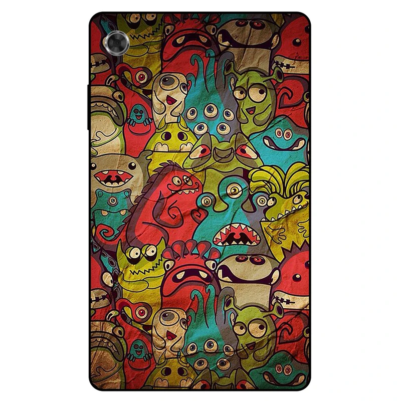 کاور مگافون طرح هیولا مدل 0101 مناسب برای تبلت لنوو Tab M7 2019