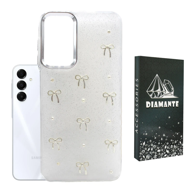 کاور دیامانته مدل Bowtie Bk مناسب برای گوشی موبایل سامسونگ Galaxy A55