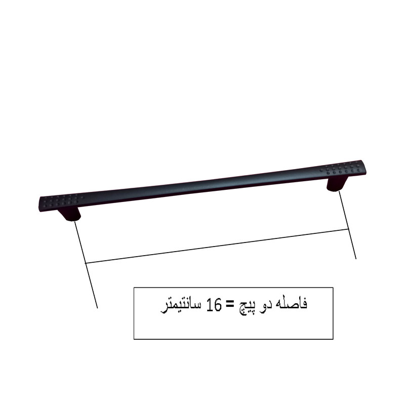 دستگیره کابینت مدل AB160 بسته 3 عددی دستگیره کابینت مدل AB160 بسته 3 عددی