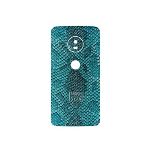 MAHOOT Blue Snake Skin Cover Sticker for Motorola Moto G5