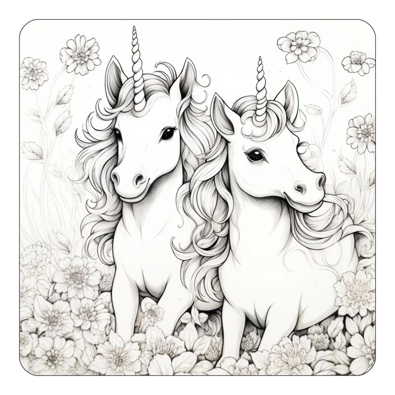 مگنت کاکتی طرح اسب تک شاخ و یونیکورن مدل mp30016