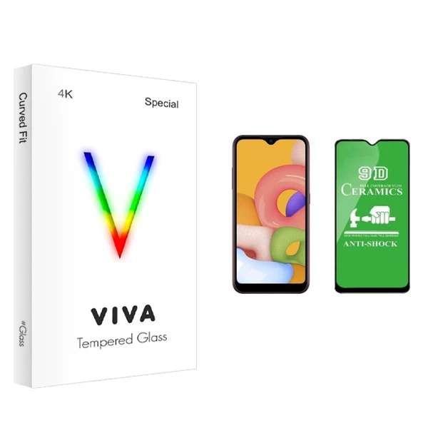 محافظ صفحه نمایش ویوا مدل 4K مناسب برای گوشی موبایل سامسونگ Galaxy A21s