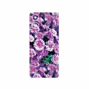 MAHOOT Purple_Flower Cover Sticker for Motorola Moto G04