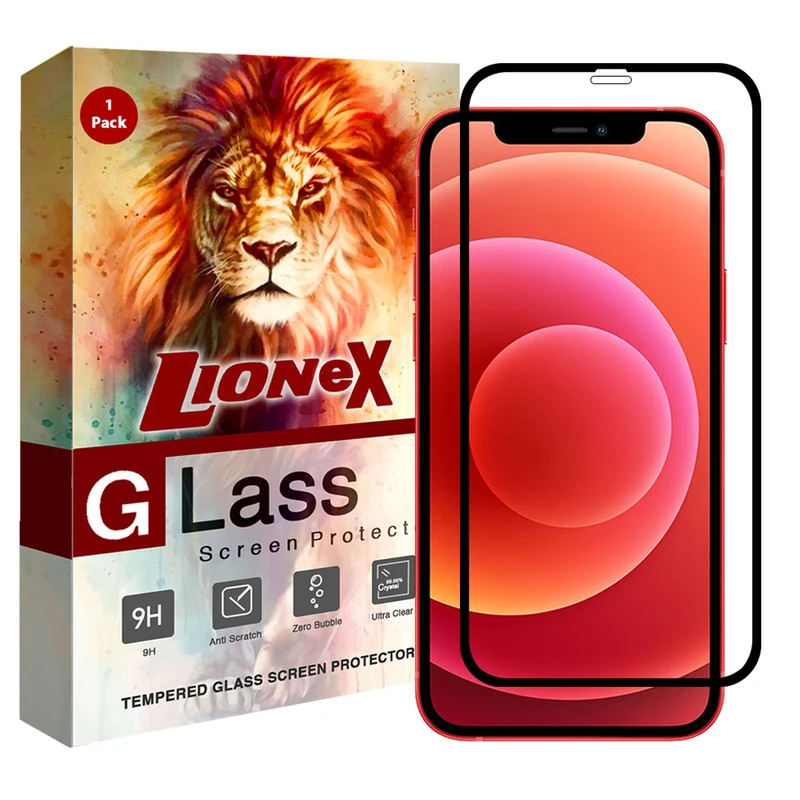 محافظ صفحه نمایش سرامیکی لایونکس مدل CRC-L مناسب برای گوشی موبایل اپل iPhone 12 Pro Max