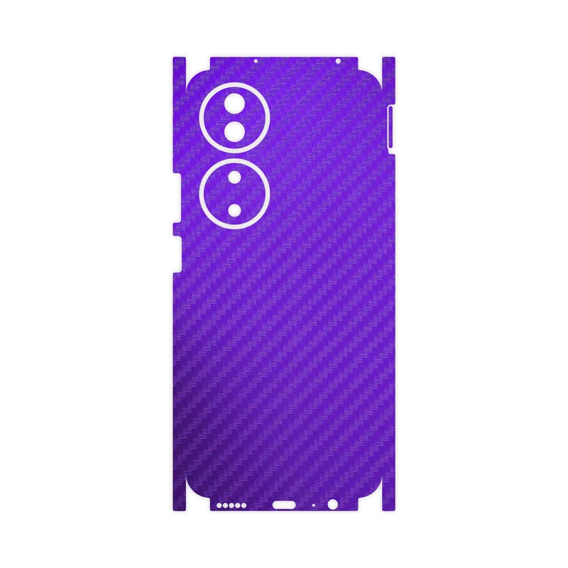 برچسب پوششی ماهوت مدل Purple-Fiber-FullSkin مناسب برای گوشی موبایل آنر X7b