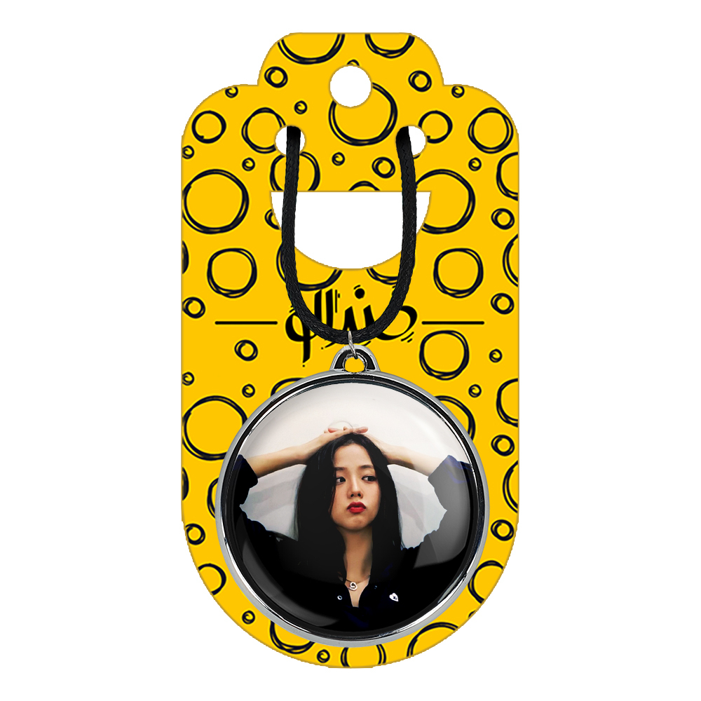 گردنبند خندالو مدل جیسو بلک پینک کد 1420914201