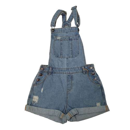 سرهمی جین دخترانه کیابی مدل 1302