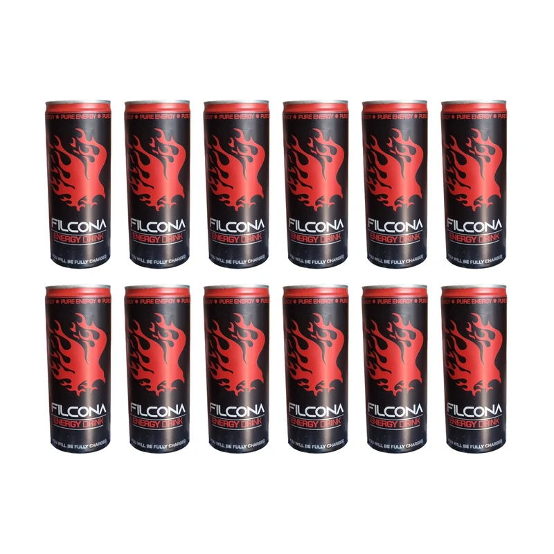 نوشیدنی انرژی زا فیلکنا - 250 میلی لیتر بسته 12 عددی