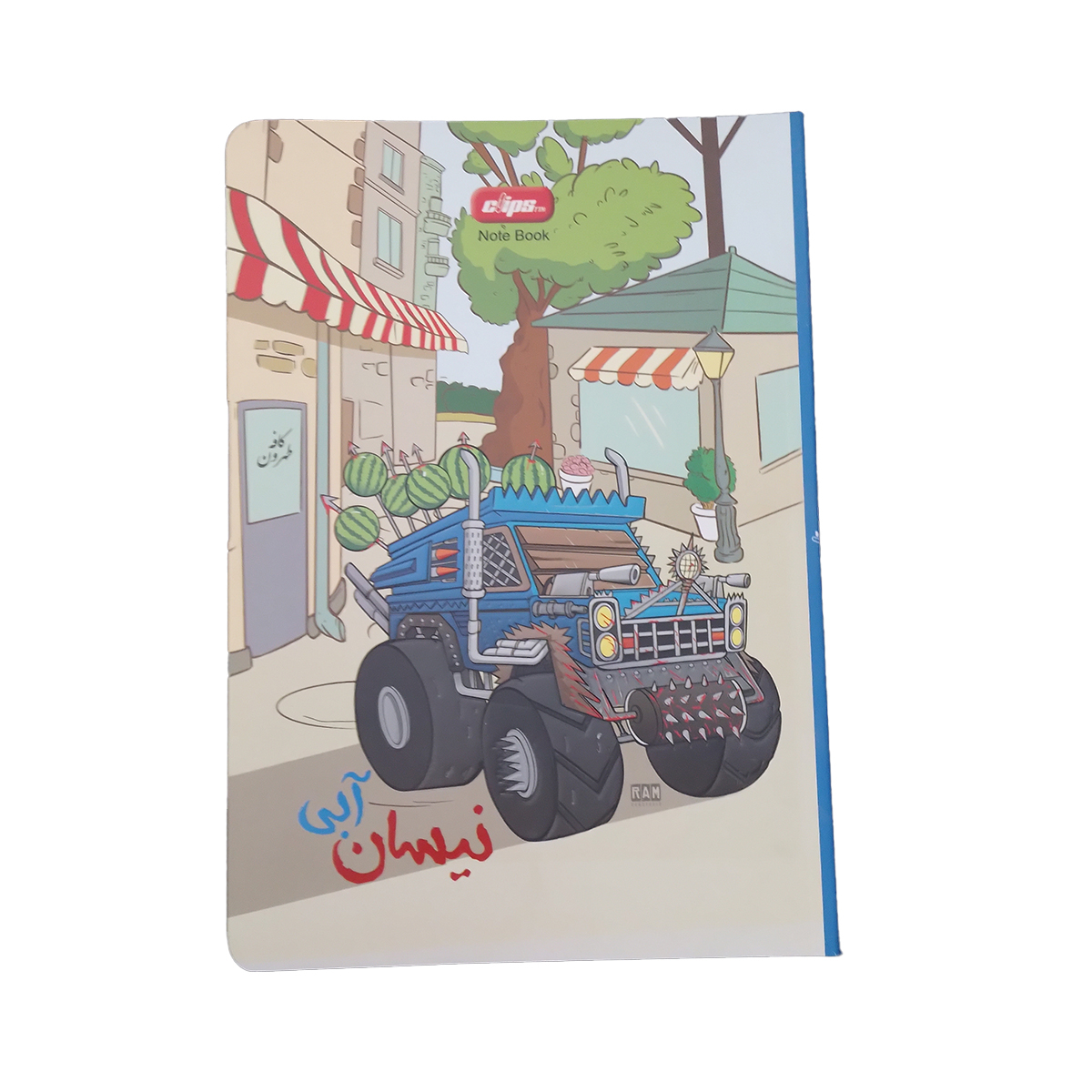 دفتر 50 برگ کلیپس مدل 0032114