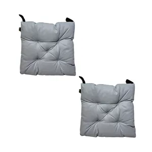 بالش نشیمن خودرو مدل مخمل کد NS010 بسته 2 عددی