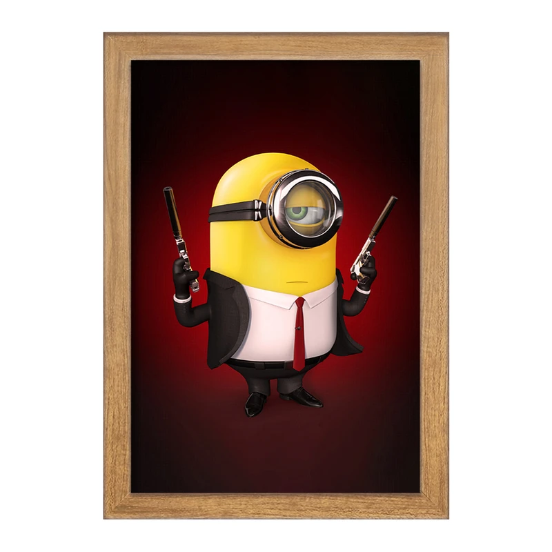 تابلو خندالو مدل مینیون ها (Minions) کد F2050
