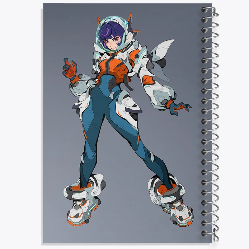 دفتر نقاشی 50 برگ خندالو طرح بازی اورواچ (Overwatch) کد 31612